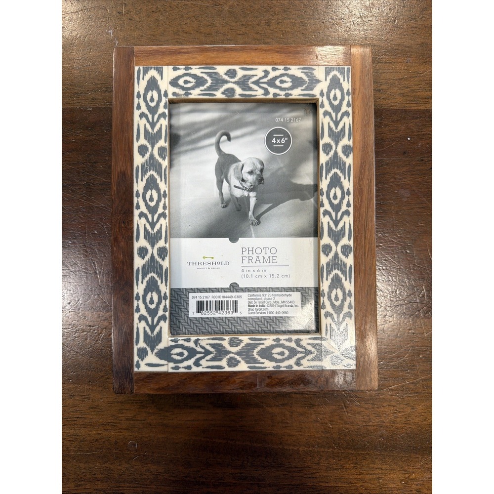 4x6" Beautiful Threshold Quality and Design picture Frame